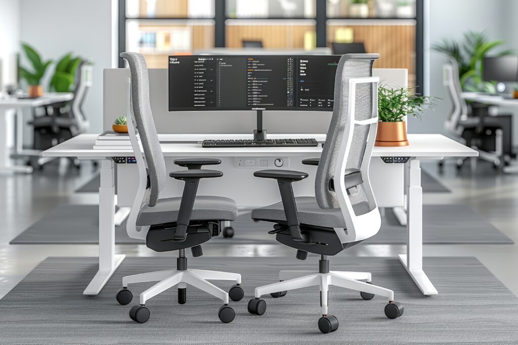 Scrivania altezza regolabile per ufficio professionale