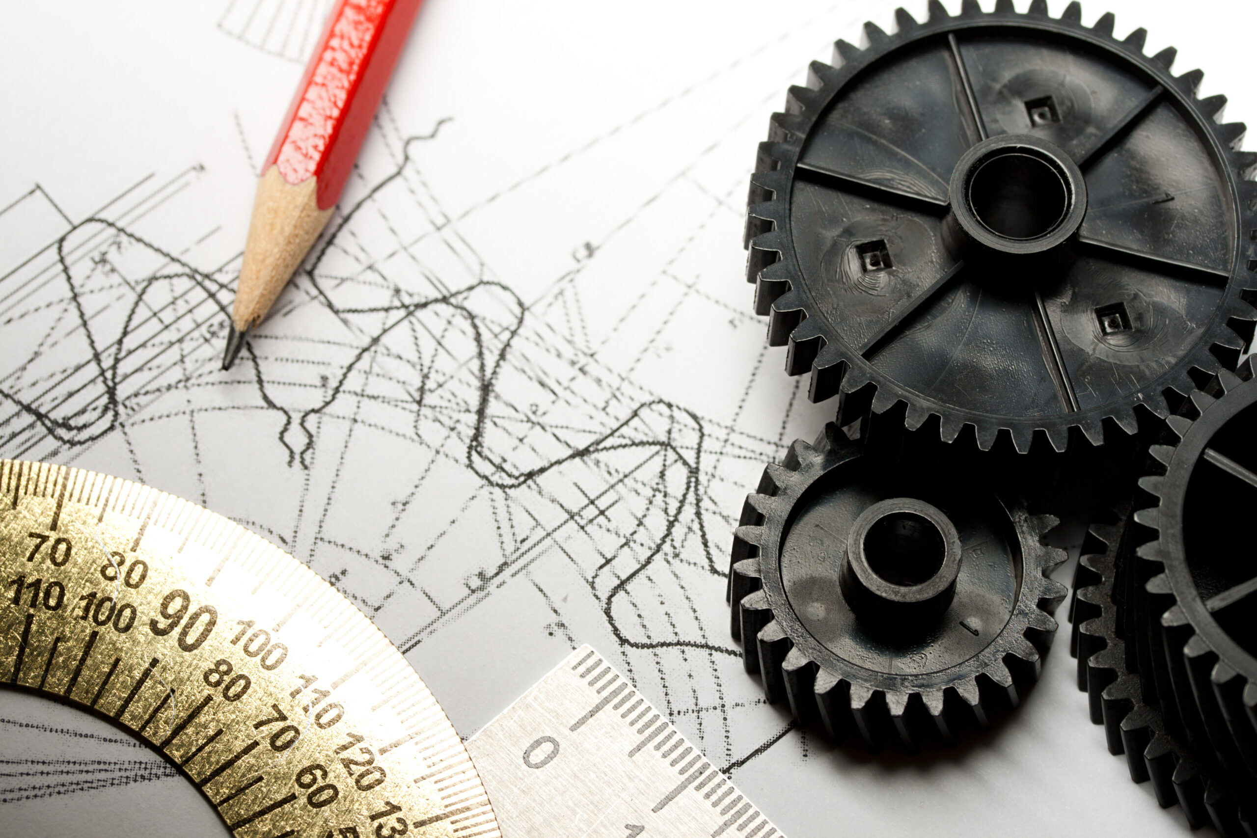 Strumento di misura angolare per disegno tecnico